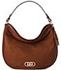 BRAHMIN Deveron Collection Kathleen Sparkling Cider Slouchy Hobo Shoulder Bag, Color:Sparkling Cider - Image 1