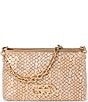 BRAHMIN Donegal Collection Gold Lorelei Shoulder Bag, Color:Gold - Image 1