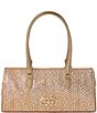 BRAHMIN Donegal Collection Gold Sophia Satchel Bag, Color:Gold - Image 1