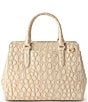 BRAHMIN Donovan Collection Small Finley Satchel Bag, Color:Contour - Image 2