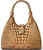 BRAHMIN Driftwood Melbourne Collection Adrian Satchel Bag - Image 1