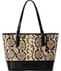 BRAHMIN Dunbar Collection Multi Medium Asher Tote Bag, Color:Multi - Image 1