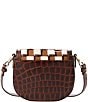 Color:Pecan - Image 2 - Edgewater Collection Briar Crossbody Bag