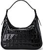 BRAHMIN Edie Black Castle View Shoulder Bag, Color:Black - Image 2