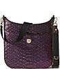 BRAHMIN Excelsior Collection Passion Purple Leia Crossbody Bag, Color:Passion Purple - Image 1