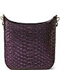 BRAHMIN Excelsior Collection Passion Purple Leia Crossbody Bag, Color:Passion Purple - Image 2