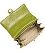 BRAHMIN Flora Collection Multi Raffia Small Hallie Satchel Bag - Image 4