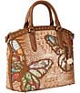 Color:Honey Brown - Image 4 - Gala Collection Honey Brown Duxbury Satchel Bag