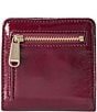 BRAHMIN Galloway Collection Cherry Lacquer Jane Mini Bifold Wallet, Color:Cherry Lacquer - Image 2