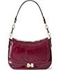 BRAHMIN Galloway Collection Cherry Lacquer Kristin Shoulder Bag, Color:Cherry Lacquer - Image 1