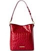 BRAHMIN Sriracha Vanderbilt Collection Celina Bucket Bag, Color:Sriracha - Image 1