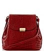 Color:Red - Image 1 - Glissandro Collection Margo Red Crossbody Bag
