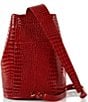 Color:Red - Image 2 - Glissandro Collection Red Maddie Sling Backpack