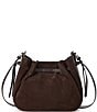 BRAHMIN Grassland Collection Marge Suede Slouchy Crossbody Bag - Image 2