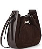 BRAHMIN Grassland Collection Marge Suede Slouchy Crossbody Bag - Image 4