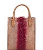 Color:Pomegranate - Image 2 - Harkness Collection Moira Tote Bag
