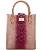 Color:Pomegranate - Image 1 - Harkness Collection Moira Tote Bag