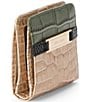 BRAHMIN Hawthorn Collection Jane Multi Buckle Mini Bifold Wallet - Image 4