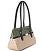 BRAHMIN Hawthorn Collection Jennifer Multi Buckle Satchel Bag - Image 4