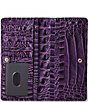 BRAHMIN Heroic Purple Ady Wallet, Color:Heroic Purple - Image 3
