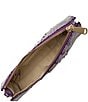 BRAHMIN Heroic Purple Daisy Wristlet, Color:Heroic Purple - Image 3