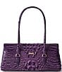 BRAHMIN Heroic Purple Dayan Satchel Bag, Color:Heroic Purple - Image 2