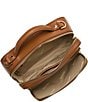BRAHMIN Heroica Collection Tori Top Handle Crossbody Bag, Color:Saddle - Image 3