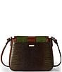 BRAHMIN Highgate Collection Gianna Flap Crossbody Bag, Color:Samba - Image 2