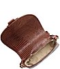 BRAHMIN Jardim Collection Briar Raffia Buckle Detail Crossbody Bag, Color:Caramel - Image 3