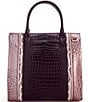 BRAHMIN Jessamine Collection Mellow Rose Caroline Satchel Bag, Color:Mellow Rose - Image 2