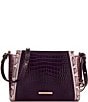 BRAHMIN Jessamine Collection Mellow Rose Hillary Crossbody Bag, Color:Mellow Rose - Image 1