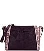 BRAHMIN Jessamine Collection Mellow Rose Hillary Crossbody Bag, Color:Mellow Rose - Image 2