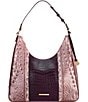 BRAHMIN Jessamine Collection Mellow Rose Tabitha Shoulder Bag, Color:Mellow Rose - Image 1