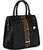 BRAHMIN Kairos Collection Untamed Caroline Satchel Bag, Color:Untamed - Image 4