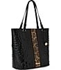 BRAHMIN Kairos Collection Untamed Ezra Tote Bag, Color:Untamed - Image 4