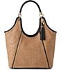 BRAHMIN Latte San Lorenzo Collection Latte Melora Tote Handle Bag - Image 1