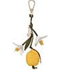 BRAHMIN Lemon Leather Bag Charm - Image 1