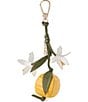 BRAHMIN Lemon Leather Bag Charm - Image 2