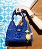 BRAHMIN Lemon Leather Bag Charm - Image 4