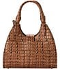 BRAHMIN Leontyne Collection Luggage Brown Adrian Satchel Bag, Color:Luggage Brown - Image 2