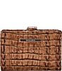 BRAHMIN Leontyne Collection Luggage Brown Hannah Wallet, Color:Luggage Brown - Image 1