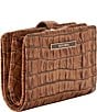 BRAHMIN Leontyne Collection Luggage Brown Hannah Wallet, Color:Luggage Brown - Image 4