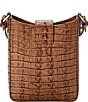 BRAHMIN Leontyne Collection Luggage Brown Marley Crossbody Bag, Color:Luggage Brown - Image 2