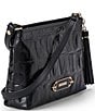 BRAHMIN Lorelei Castle View Shoulder Bag, Color:Black - Image 4