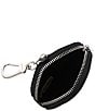 BRAHMIN Luxe Leisure Collection Circle Coin Purse, Color:Black - Image 3