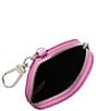 BRAHMIN Luxe Leisure Collection Circle Coin Purse, Color:Cotton Candy - Image 3