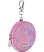 BRAHMIN Luxe Leisure Collection Circle Coin Purse, Color:Cotton Candy - Image 4