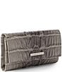 BRAHMIN Marana Collection Mindful Grey Cordelia Trifold Wallet, Color:Mindful Grey - Image 4