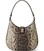 BRAHMIN Mayfair Collection Toffee Fallon Hobo Shoulder Bag, Color:Toffee - Image 1