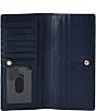 Color:Navy - Image 3 - Meadowport Collection Navy Ady Wallet